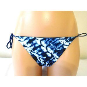 NEW Dolce Vita Bikini Bottom Dark Blue Dusk REVERSIBLE Swimwear Small S